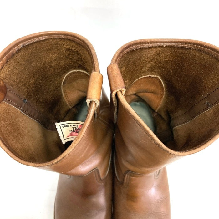 RED WING レッドウィング 1155 91年製 サイド羽タグ USA製 ペコスブーツ ブラウン size8D 瑞穂店
