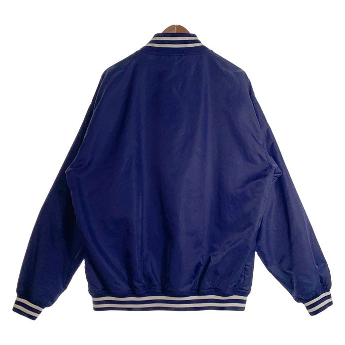 Schott ショット 22SS NYLON VARSITY JACKET ナイロン バーシティジャケット スタジャン ロイヤルブルー 3122055 スナップボタン Size 2XL 福生店