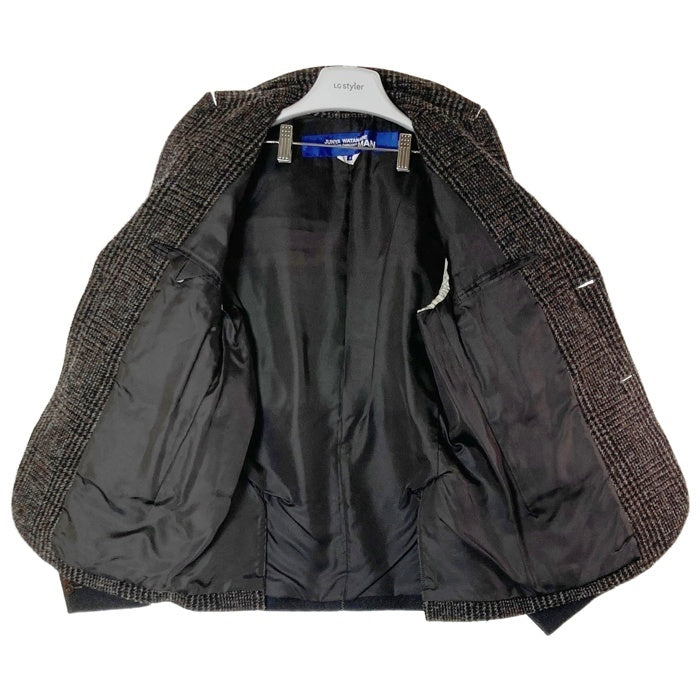 JUNYA WATANABE COMME des GARCONS MAN ジュンヤワタナベ コムデギャルソンマン WF-J008 AD2020 中綿切替 テーラードジャケット グリーン sizeS 瑞穂店