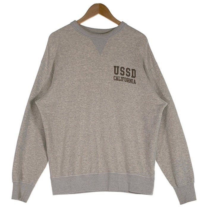 STANDARD CALIFORNIA スタンダードカリフォルニア SD Logo Crew Sweat Official Online Store Limited  ロゴ クルーネック スウェット オンラインストア 限定品 グレー Size L 福生店