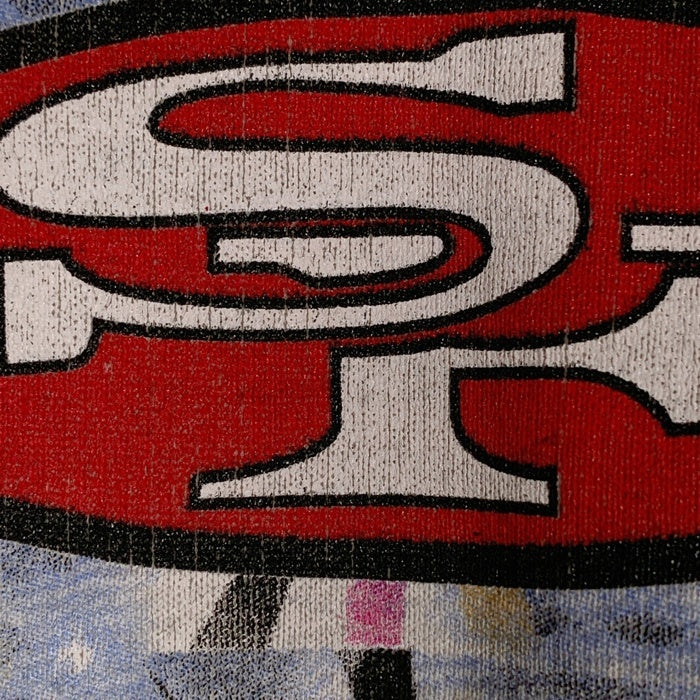 90's NFL 49ers フォーティナイナーズ SUPER BOWL CHAMPIONS クルーネックスウェットトレーナー グレー STARTER Size XL 福生店