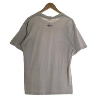 90's STUSSY ステューシー 王冠Sロゴプリント Tシャツ グレー USA製 白タグ Size L 福生店