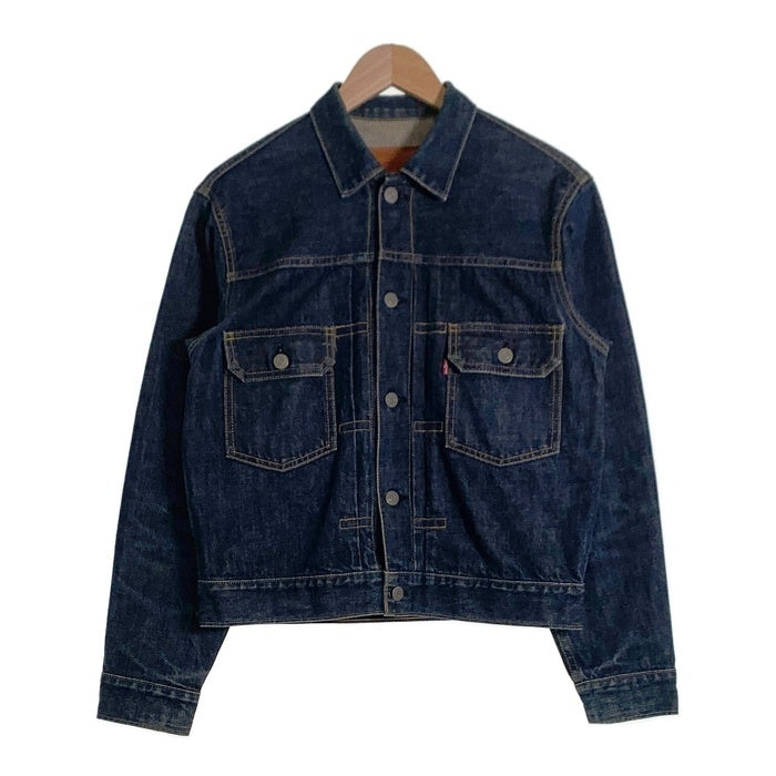 90's Levi's リーバイス 71507XX 2nd ボタン裏J02 BIG ビッグイー トラッカー デニムジャケット インディゴ Size 38 福生店
