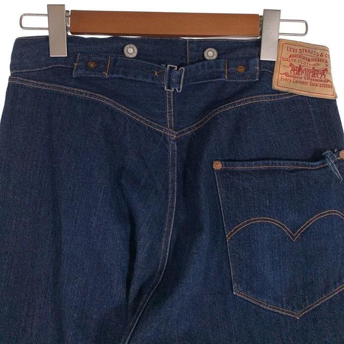 90's Levi's リーバイス 1873 XX waist overall 125周年 復刻 赤耳 ボタン裏555 デニムパンツ インディゴ 125-0024 USA製 Size W33 L36 福生店