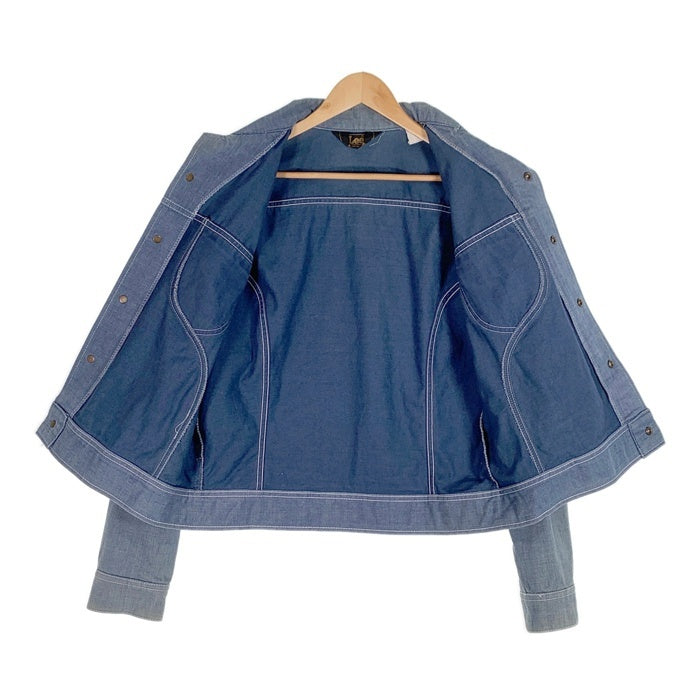70's Lee リー コットンデニムジャケット ライトブルー USA製 スナップボタン Size L-R 福生店