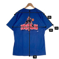 00's NIKE ナイキ Allen Iverson アレン・アイバーソン NBA 半袖 Tシャツ ブルー メキシコ製 Size L 福生店