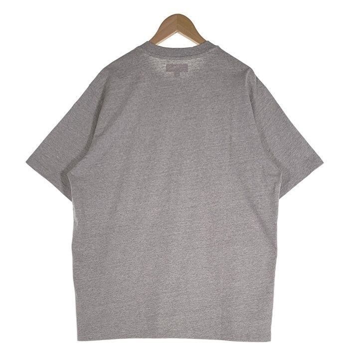 SUPREME シュプリーム 23AW Classic Logo S/S Top クラシックロゴ Tシャツ 刺繡 グレー Size L 福生店