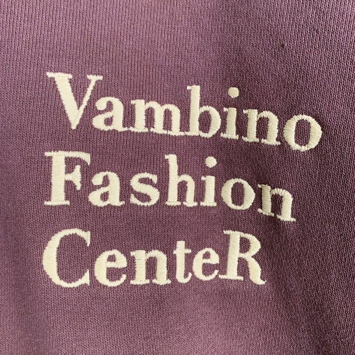 VAMBINO ヴァンビーノ クルーネックスウェットトレーナー 刺繡 ブラウン VAM-SW-01 Size L 福生店