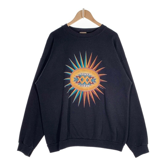 90's NFL Super Bowl XXX 第30回スーパーボール クルーネックスウェット Spectator Sportswear 1996年 チャコール USA製 Size XL 福生店