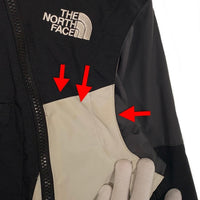 THE NORTH FACE ノースフェイス Transformer Jacket トランスフォーマージャケット ナイロン ブラック チャコール ホワイト NS61405 Size S 福生店
