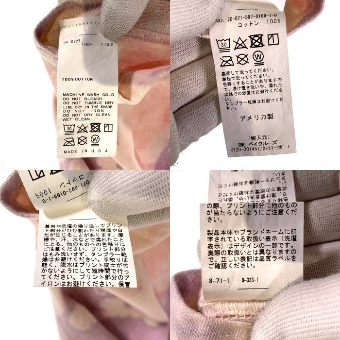REAL BAD MAN リアルバッドマン 半袖 Tシャツ ピンク Size M 福生店