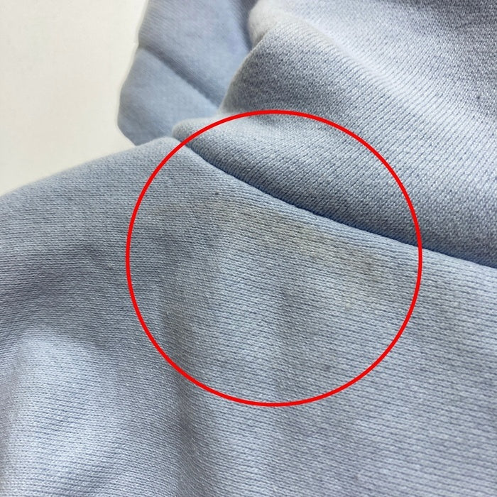 LFYT エルエフワイティー Rose Logo US Cotton Hooded Sweatshirt プルオーバースウェットパーカー ライトブルー LE220501 Size L 瑞穂店