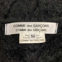 COMME des GARCONS コムデギャルソン RD-N512 AD2019 レーヨン×ナイロン ニットカットソー ブラック sizeM 瑞穂店