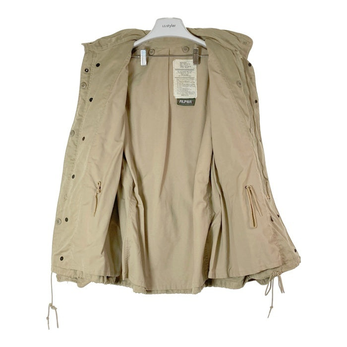ALPHA INDUSTRIES アルファインダストリーズ 8415-01-099-7839 USA製 M-65 FIELD JACKET フィールドジャケット ベージュ sizeM 瑞穂店