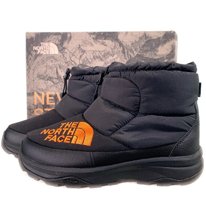 THE NORTH FACE ノースフェイス 18AW BEAMS別注  Nuptse Bootie WP Short ヌプシブーティ ショート ブラック オレンジ NF51874B Size 26cm 福生店