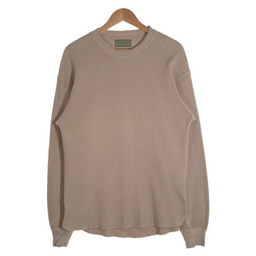 KURO クロ オーバーサイズ サーマルカットソー 長袖 ベージュ Size 1 福生店