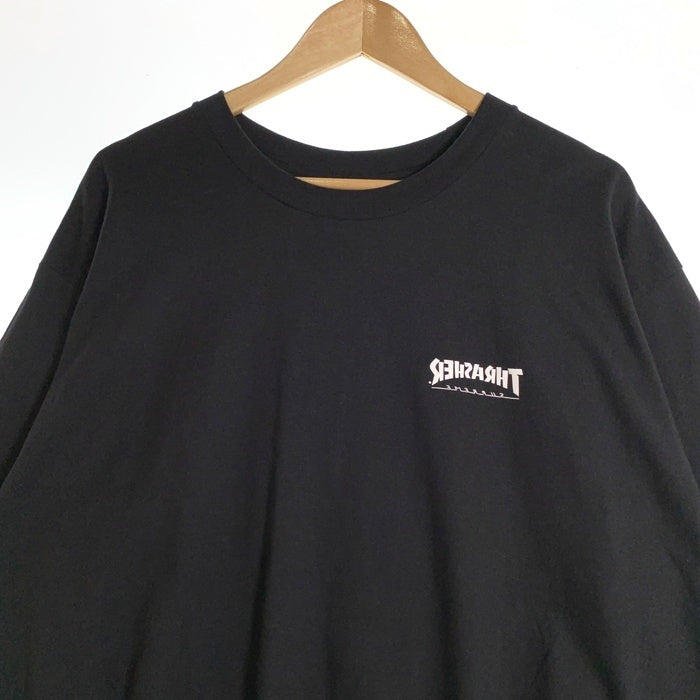 SUPREME シュプリーム 24AW Thrasher Cross Tee スラッシャー クロス プリントTシャツ ブラック Size XL 福生店