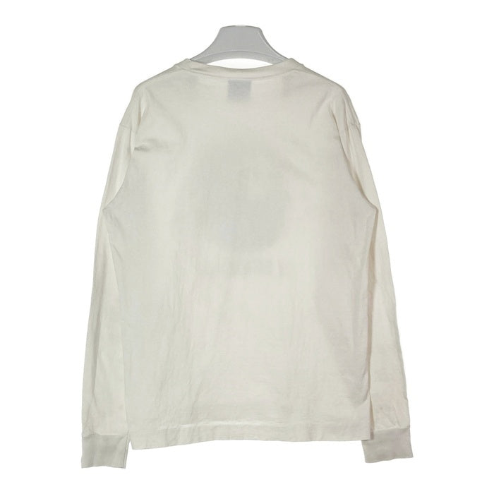A BATHING APE アベイシングエイプ ロンT ホワイト sizeL 瑞穂店