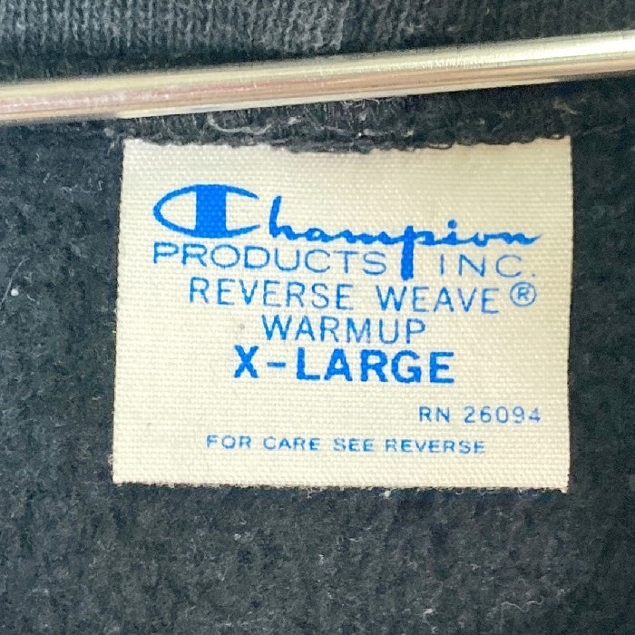 CHAMPION チャンピオン C3-W102 リバースウィーブ プルオーバー スウェットパーカー 復刻青タグ ブラック sizeXL 瑞穂店