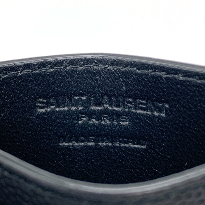SAINT LAURENT サンローラン レザーカードケース ブラック GUE375946 福生店
