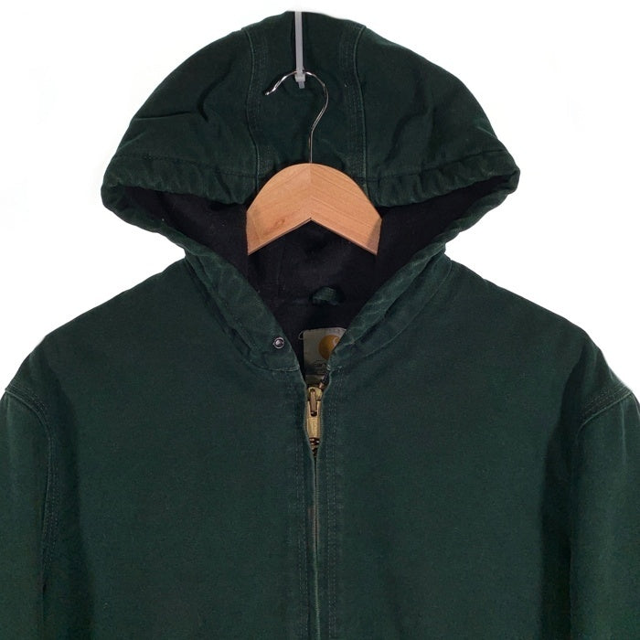 00's CARHARTT カーハート DUCK ACTIVE JACKET ダック アクティブジャケット グリーン J130 SPC Size Small Regular 福生店