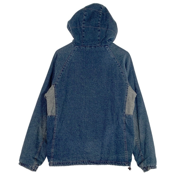 MANASTASH マナスタッシュ デニム ジップアップ ジャケット ヘンプ ライトブルー 7182016 Size L 福生店