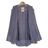 BLACK＆BLUE ブラックアンドブルー リバーシブルシャツ チェック シャンブレー Size 4 福生店