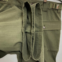 ブランド不明 ヘリンボーン モンキーパンツ オリーブ Size 30 瑞穂店