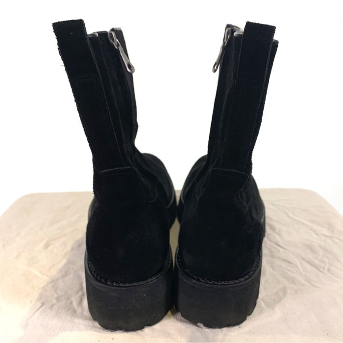 MINEDENIM マインデニム nonnative ノンネイティブ Suede Leather Side Zipper Boots スウェード レザー サイド ジッパー ブーツ ブラック MGK-006-99-432 Size 43 福生店