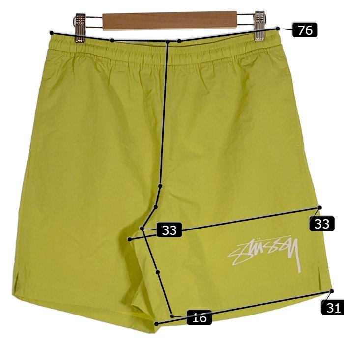 NIKE ナイキ STUSSY ステューシー Nylon Short ナイロンショーツ ショートパンツ ボルト FJ9167-344 Size S 福生店