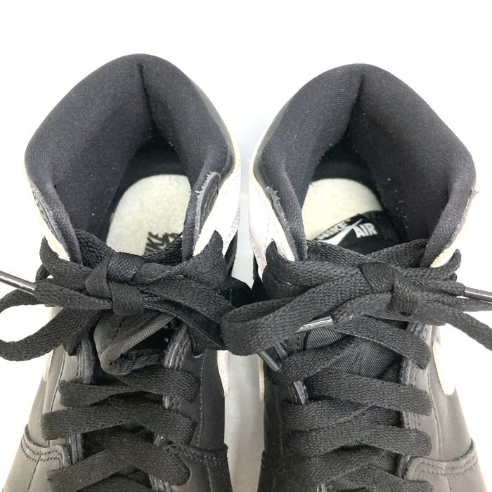 NIKE ナイキ FD1437-010 GS Air Jordan 1 Retro High OG スニーカー Black/White ホワイトxブラック size24.5cm 瑞穂店