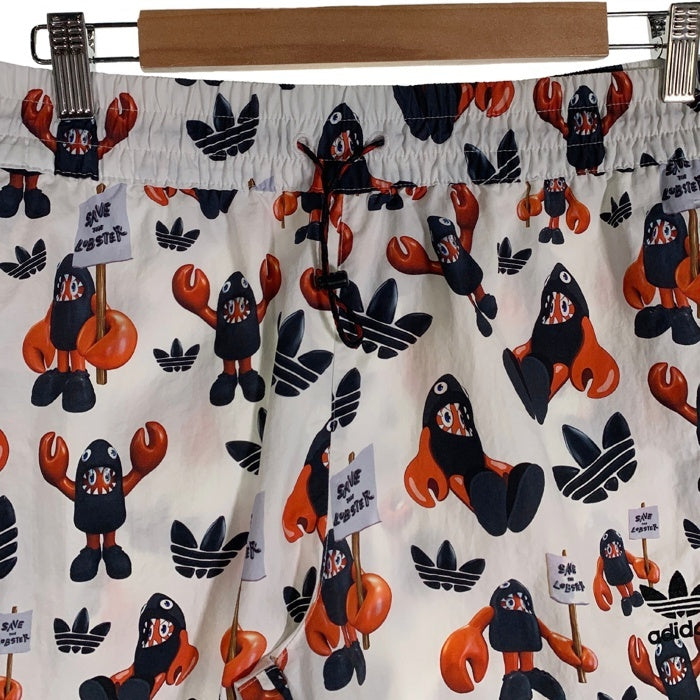 adidas アディダス Save The Lobster Shorts ショートパンツ 総柄プリント HA4698 Size L 福生店