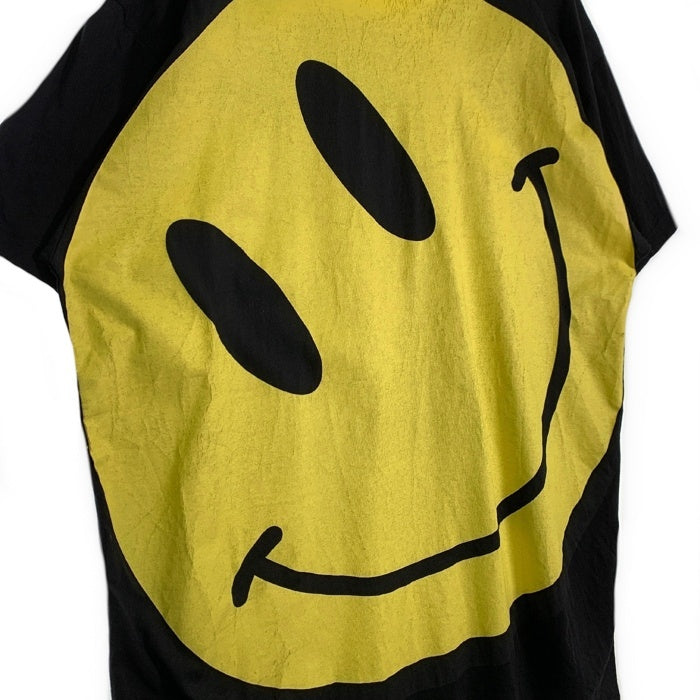 RAF SIMONS ラフシモンズ 20SS Smiley T-shirt スマイリー プリントTシャツ ブラック 201-124 19001-00099 Size M 福生店