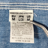 Orslow オアスロウ シャンブレー デニム ワークシャツ ライトインディゴ sizeL 瑞穂店