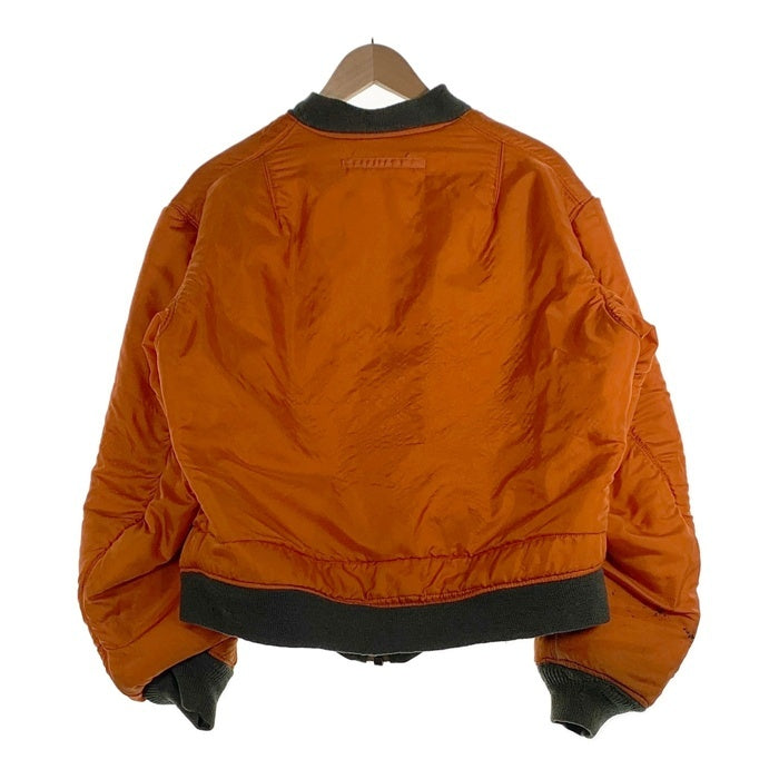 60`s U.S. ARMY 米空軍 SPORTS MASTERS スポーツマスター 縦ステッチ MA-1 ミリタリー フライトジャケット オリーブ 8415-818-7353 DSA-100-69-C-2767 Size L 福生店