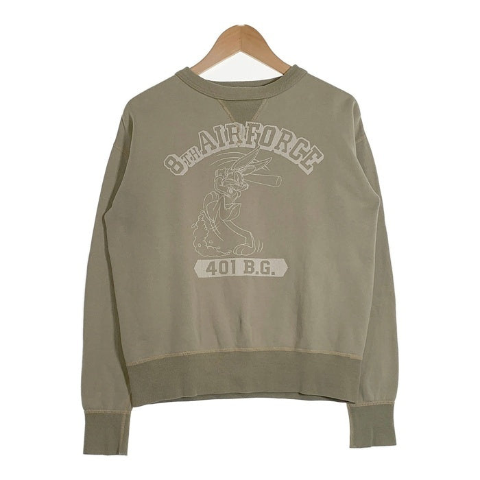 TOYS McCOY トイズマッコイ 8TH AIR FORCE 401 B.G. 両V スウェットトレーナー グリーン Size L 福生店