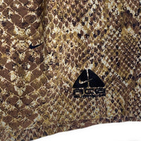 SUPREME シュプリーム NIKE ACG ナイキエーシージー 22AW Nylon Trail Short Pant ナイロン トレイル ショートパンツ 総柄 ゴールド DN3260-277 Size S 福生店