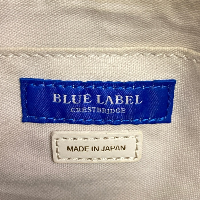 BLUE LABEL CRESTBRIDGE ブルーレーベル クレストブリッジ チェック 2WAY ハンドバッグ ホワイト 瑞穂店