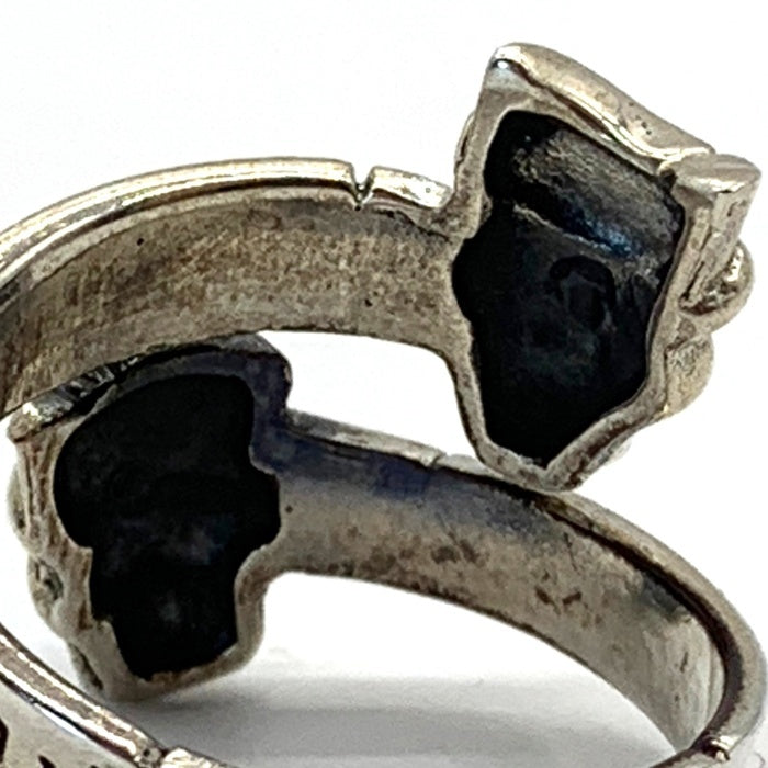 good vibrations グッドバイブレーションズ TWO FACE トゥーフェイス シルバーリング SV925 Size 17号 福生店