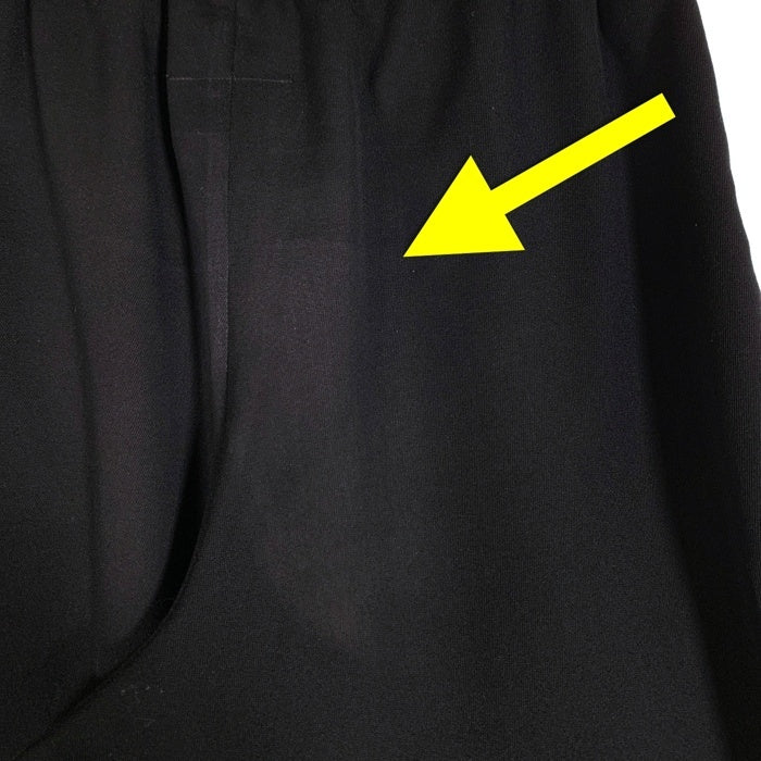 Nenuphar ネニュファール 20-21 A/W PANTS  コットン ウール ポリエステル -妄想- イージー スラックス パンツ ブラック HFPA02 Size 00 (68〜102cm )（ゴム、紐調節可能） 福生店