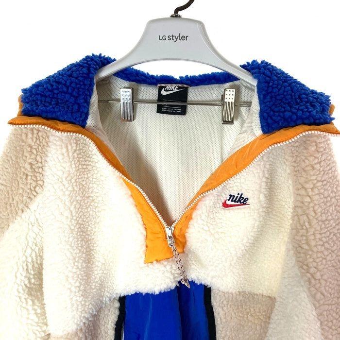 NIKE ナイキ BV3767-133 HALF ZIP HOODIE WINTER SHERPA ハーフジップ ボアフリースジャケット ホワイト sizeM 瑞穂店