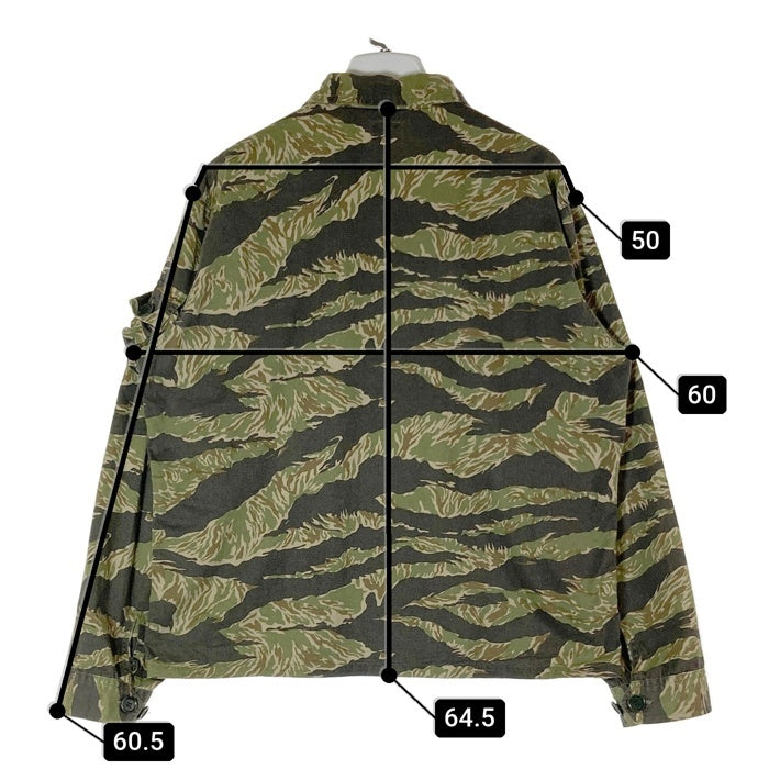 TENDERLOIN テンダーロイン T-BAMBOO SHT タイガーカモ シャツジャケット オーバルパッチ カーキ SizeM 瑞穂店