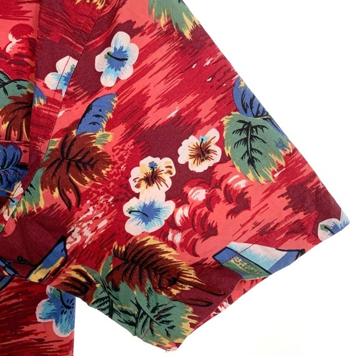 SUPREME シュプリーム 12SS Hawaian Shirt 半袖 アロハ ハワイアンシャツ レッド Size M 福生店