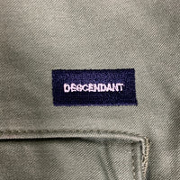 DESCENDANT ディセンダント ミリタリーカーゴショーツ ショートパンツ グリーン 裾カットオフ Size 3 福生店