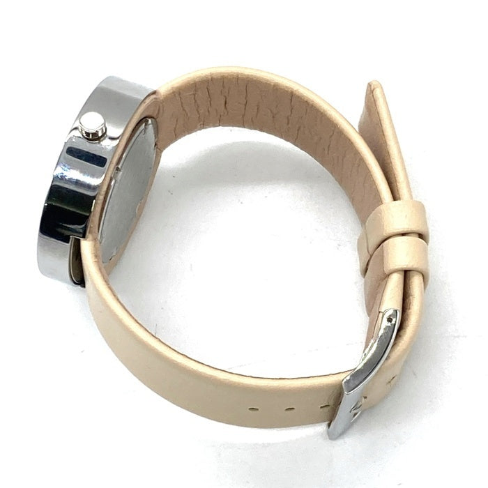 ISSEY MIYAKE イッセイミヤケ VJ20-0020 TWELVE by Naoto Fukasawa ベージュ 腕時計 瑞穂店