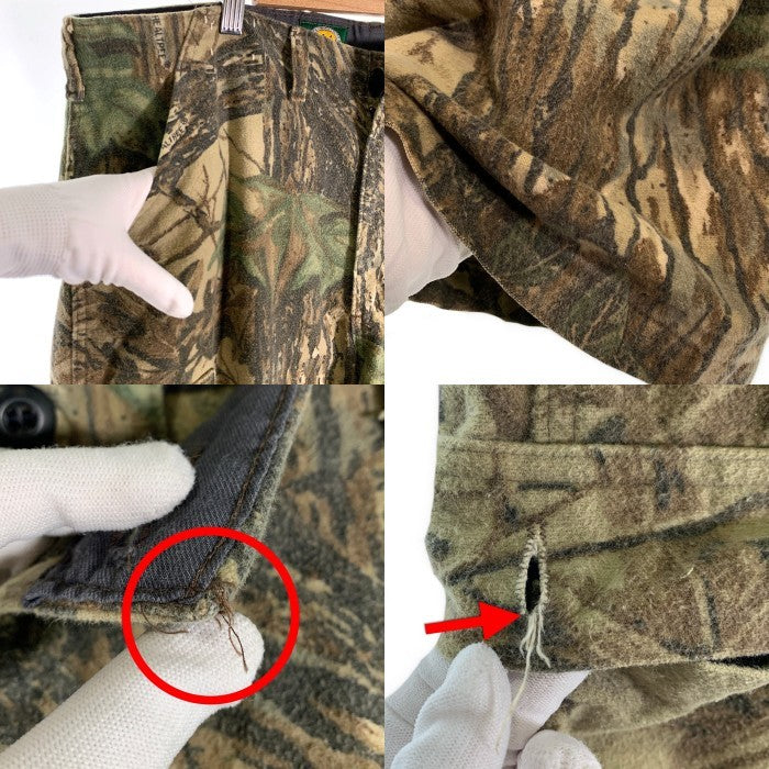 Cabela’s カベラス REAL TREE リアルツリー フランネルカーゴパンツ カモフラージュ Size w102cm 福生店