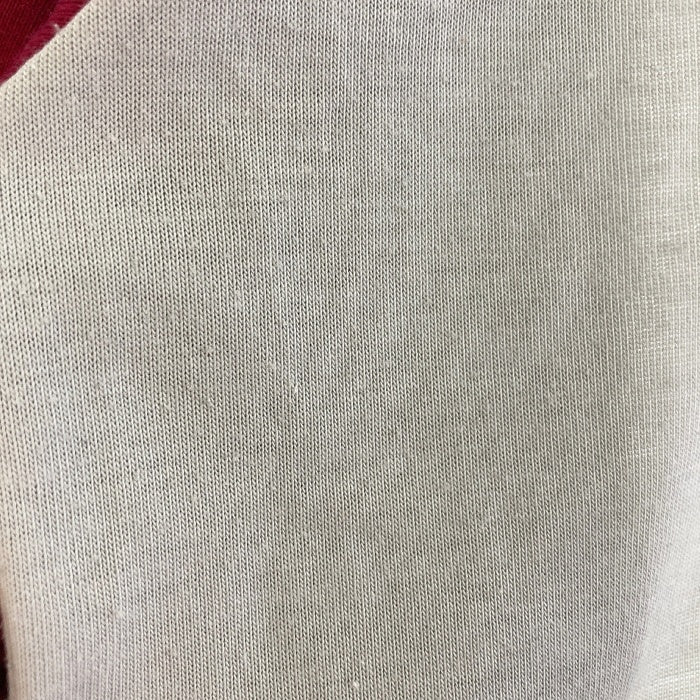 adidas アディダス USA製 カラー切り替え Tシャツ グレー×ボルドー sizeL 瑞穂店