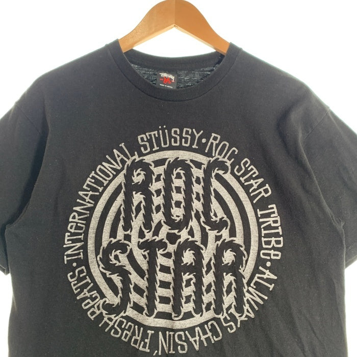 00's STUSSY ステューシー ROC STAR ロックスター 半袖 Tシャツ メキシコ製 Size M 福生店
