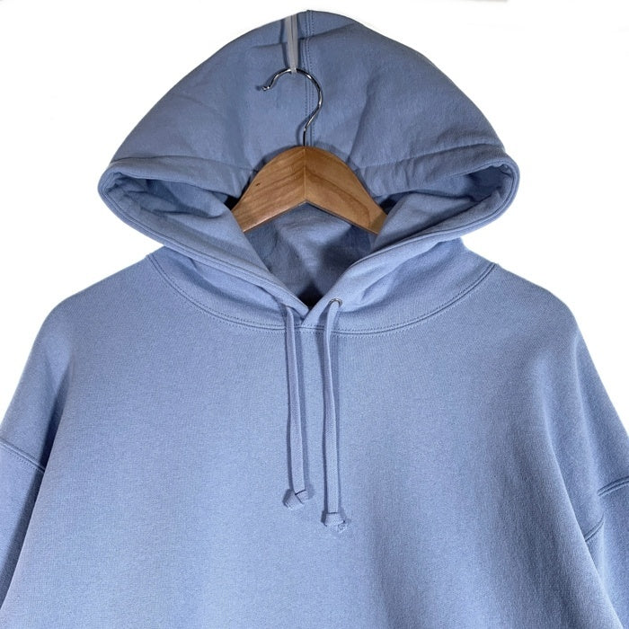SUPREME シュプリーム 24AW Satin Applique Hooded Sweatshirt サテンアップリケ プルオーバースウェットパーカー フーディ ライトブルー Size L 福生店