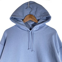 SUPREME シュプリーム 24AW Satin Applique Hooded Sweatshirt サテンアップリケ プルオーバースウェットパーカー フーディ ライトブルー Size L 福生店